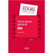 Droit pénal général 2022 - 13e ed.