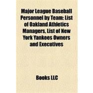 Major League Baseball Personnel by Team