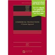 Commercial Transactions A Systems Approach [Connected eBook with Study Center]