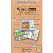 Word 2003,9788441516250
