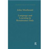 Language and Learning in Renaissance Italy