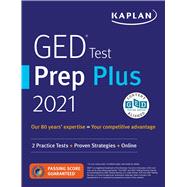 GED Test Prep Plus 2021 2 Practice Tests + Proven Strategies + Online