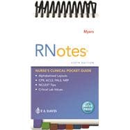RNotes® Nurse's Clinical Pocket Guide,9781719646253