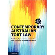 Contemporary Australian Tort Law