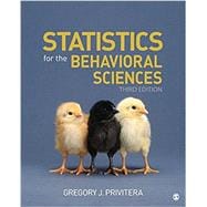 Statistics for the Behavioral Sciences,9781506386256