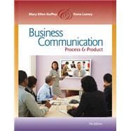 Business Communication Process and Product (with meguffey.com Printed Access Card)