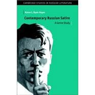 Contemporary Russian Satire: A Genre Study