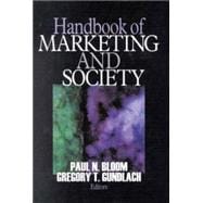 Handbook of Marketing and Society