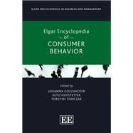 Elgar Encyclopedia of Consumer Behavior,9781803926261