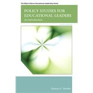 Policy Studies for Educational Leaders: An Introduction