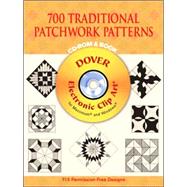 700 Traditional Patchwork Patterns CD-ROM and Book