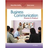Business Communication Process and Product (Book Only)