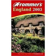 Frommer's 2003 England