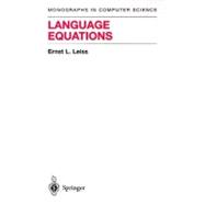 Language Equations