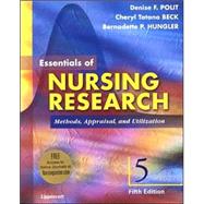 Essentials of Nursing Research Methods, Appraisal, and Utilization, With Online Articles