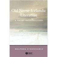 Old Norse-Icelandic Literature A Short Introduction
