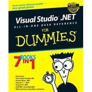 Visual Studio. NET All-in-One Desk Reference for Dummies®
