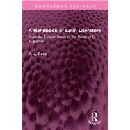 A Handbook of Latin Literature