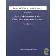 Student's Solutions Manual to Accompany Finite Mathematics and Calculus With Applications