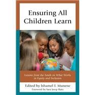 Ensuring All Children Learn Lessons from the South on What Works in Equity and Inclusion