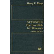 Statistics: The Essentials for Research