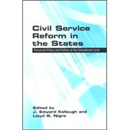 Civil Service Reform in the States