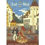 East Meets West--Japanese Print Small Note Cards
