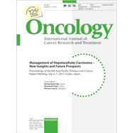 Management of Hepatocellular Carcinoma: New Insights and Future Prospects; 6th Asia-pacific Primary Liver Cancer Expert Meeting, Osaka, July 2015: Proceedings