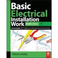 Basic Electrical Installation Work 2357 Edition, 6th ed