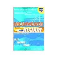 Dreamweaver« 4 In an Instant