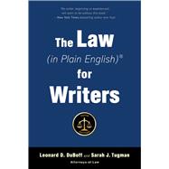 The Law (in Plain English) for Writers