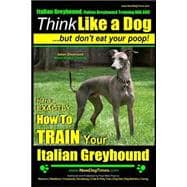 Italian Greyhound, Italian Greyhound Training