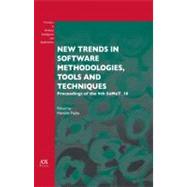 New Trends in Software Methodologies, Tools and Techniques