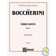 Three Duets, Op. 5