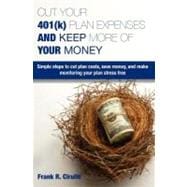 Cut Your 401k Plan Expenses and Keep More of Your Money