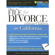 File for Divorce in California Without Children