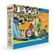 Pogo The Complete Syndicated Comic Strips Box Set: Volume 1 & 2 Through the Wild Blue Wonder and Bona Fide Balderdash