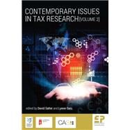 Contemporary Issues in Tax Research (Volume 2)