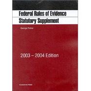 Statutes for Federal Rules of Evidence 2003
