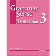 Grammar Sense 3  Teacher's Book with Test CD-ROM