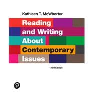 Reading and Writing About Contemporary Issues,9780134996301