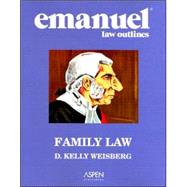 Family Law : Aspen Roadmap Law Course Outline