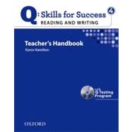 Q: Skills for Success - Reading & Writing 4;  Teacher Book