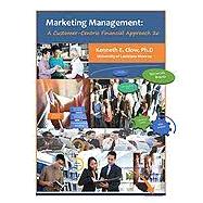 Marketing Management: A Customer-Centric Financial Approach