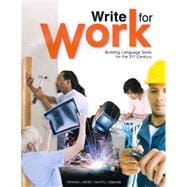 Write for Work:  Building Language Skills for the 21st Century