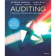 Auditing: A Practical Approach with Data Analytics, WileyPLUS Next GenStudent Package 1 Semester