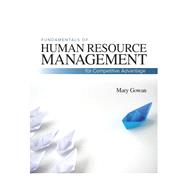 Fundamentals of Human Resource Management for Competitive Advantage (eBook only, no course code)