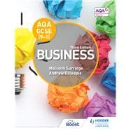 AQA GCSE (9-1) Business, Third Edition