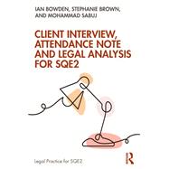 Client Interview, Attendance Note and Legal Analysis for SQE2
