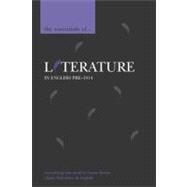 The Essentials of Literature in English, pre-1914,9780340816318